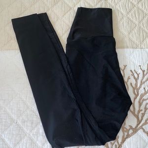 Black shiny American apparel leggings